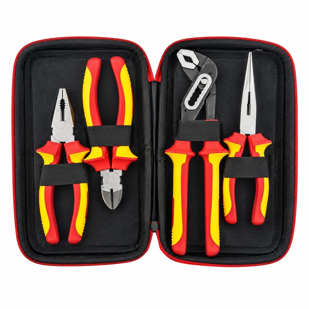 Yato 4 Pieces Insulated Plier Set YT-39629