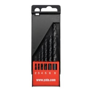 Yato 6 Pieces Hss Drill Bit Set YT-4460