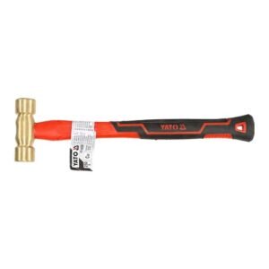 Yato Brass Hammer Fiberglass Handle