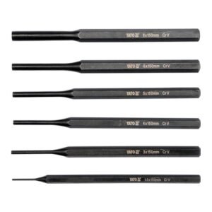 Yato 6 Pieces Hexagonal Long Pin Punch Set YT-47121