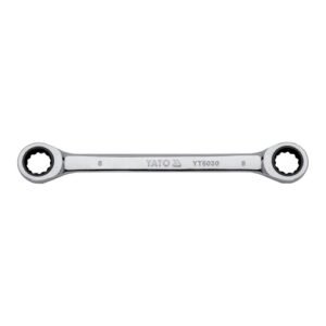Yato Double Ring End Gear Wrench 72T Chrome Mirror