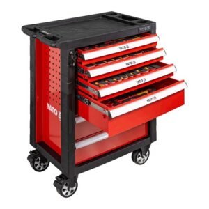 Yato 119 Pieces Insulated Tools Trolley Set YT-55265 975X765X465Mm