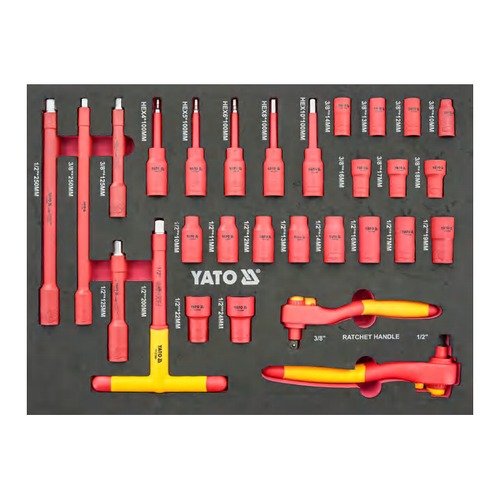 Yato 29 Pieces Insulated Socket Set YT-55305T3