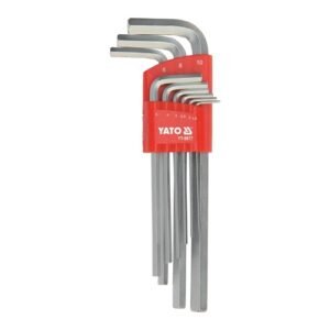 Yato 9 Pieces Long Hex Allen Key Set YT-5877