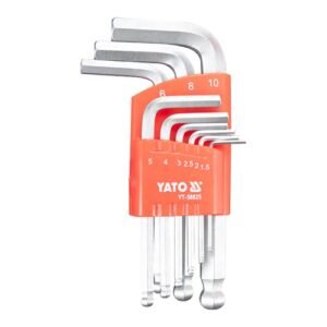 Yato 9 Pieces Ball Point Allen Key Set YT-58825