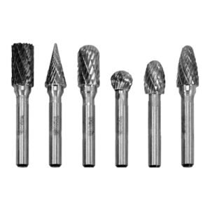 Yato 6 Pieces Tungsten Carbide Rotary Burr Set YT-61729