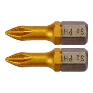 Yato 25Mm + Screw Driver Bit 1 Inch PH3 YT-77932 2 Pcs