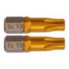 Yato 25Mm Torx Screw Driver Bit 1 Inch T25 YT-77944 2 Pcs