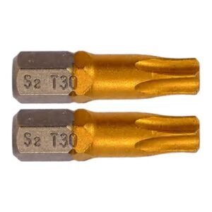 Yato 25Mm Torx Screw Driver Bit 1 Inch T25 YT-77944 2 Pcs