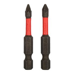Yato 50Mm Pozi Screw Driver Bit 2 Inch PZ2 YT-77974 2 Pcs