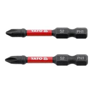 Yato 50Mm + Impact Screw Driver Bit 2 Inch PH3 YT-78042 2 Pcs