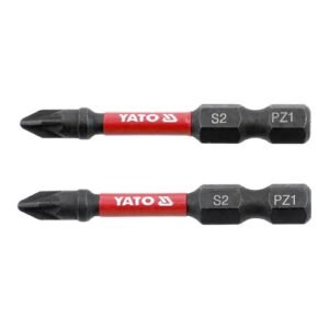 Yato 50Mm Pozi Impact Screw Driver Bit 2 Inch PZ2 YT-78044 2 Pcs