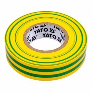 Yato Yellow Green Pvc Insulation Tape 15Mm 20Mtr YT-81593