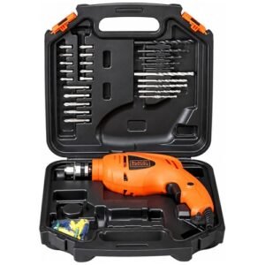 Black & Decker 500W Impact Drill Machine 10Mm Hd400K50
